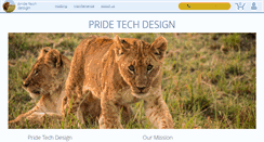 Desktop Screenshot of pridetechdesign.com